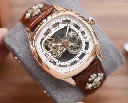 Cartier hollow octagonal new mechanical watch - Image 5