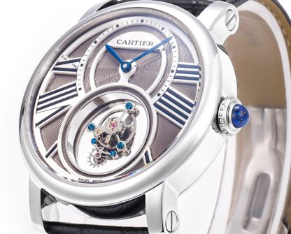 Cartier exquisite men's tourbillon mechanical watch - Image 5