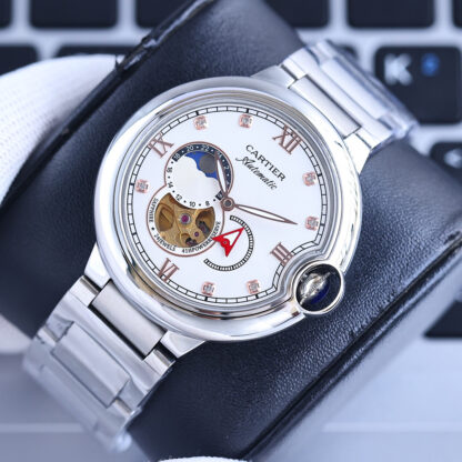 Cartier Blue Balloon Series Boutique Hollow Mechanical Watch - Image 5