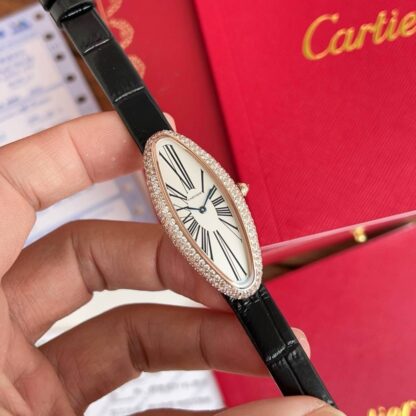 Cartier bathtub series elegant unique style mechanical watch - Image 5