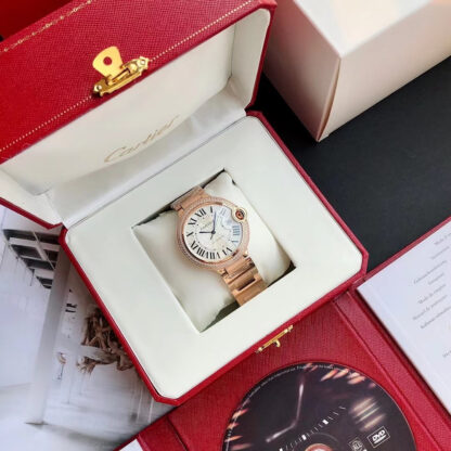 Cartier Blue Balloon Series Classic Round Elegant Noble Mechanical Watch - Image 5