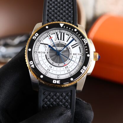 Cartier stylish tough temperament mechanical watch - Image 5