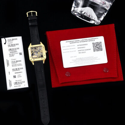Cartier Santos Skeleton Series Mechanical Watch - Image 5