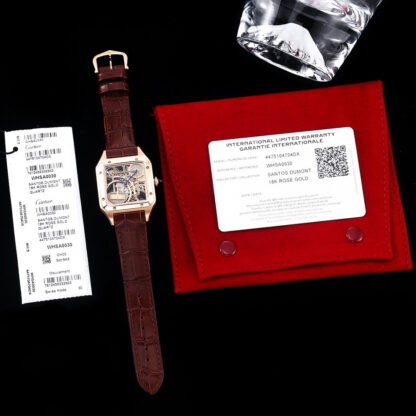 Cartier Santos Skeleton Series Mechanical Watch - Image 5