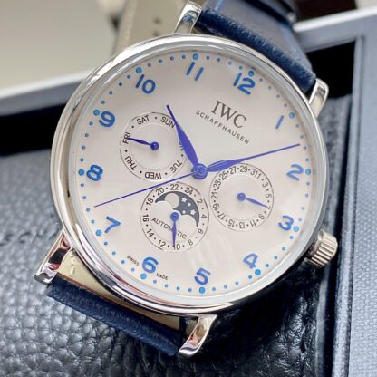IWC Portuguese series multi-function moon phase 6-pin watch - Image 5