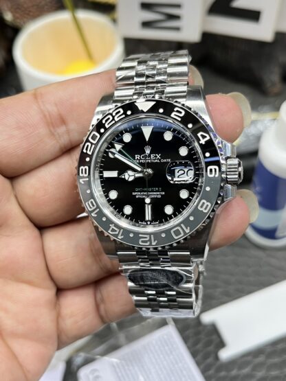 Rolex Greenwich Series Grey-Black Small Green Hands GMT 40mm - Image 5