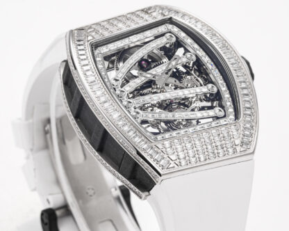 RichardMille Tourbillon Diamond Watch - Image 5