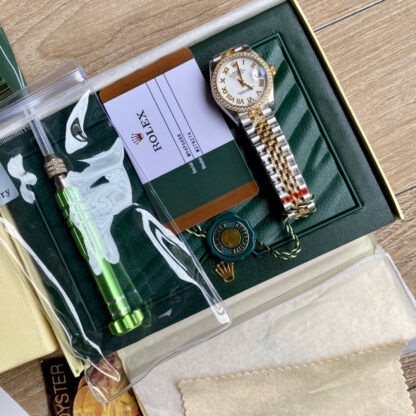 Rolex women's Oyster Perpetual Logique 31mm series wristwatch - Image 5