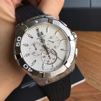 TAGHeuer Aquaracer Series Quartz Chronograph Men's Watch - Image 3