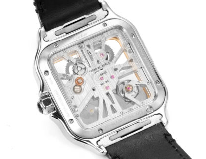 Cartier Santos hollow steel belt series mechanical watch - Image 3