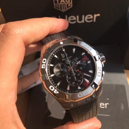TAGHeuer Aquaracer Series Quartz Chronograph Men's Watch - Image 4