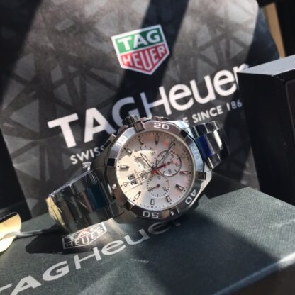 TAGHeuer Aquaracer Series Quartz Chronograph Men's Watch - Image 4