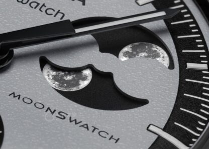 Omega's new joint product - Lunar Moon Phase in gray color - Image 5