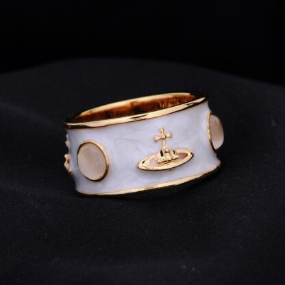 Vivienne Westwood King Cat's Eye Lacquer Ring - Image 5