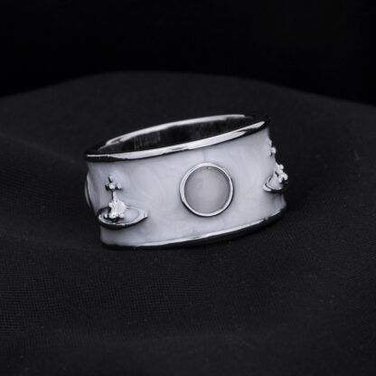 Vivienne Westwood King Cat's Eye Lacquer Ring - Image 5