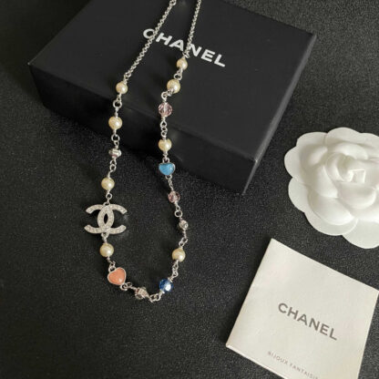 Chanel Love Double C Necklace
