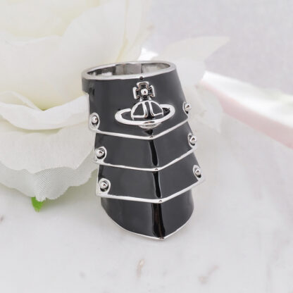 Vivienne Westwood lacquered four-section ring - Image 5