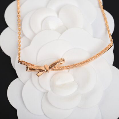 Chanel all-match bow necklace - Image 5