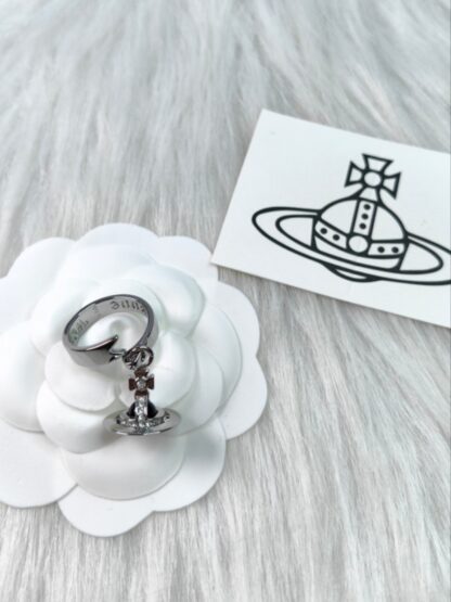 Vivienne Westwood 3D Saturn Open Ring - Image 5