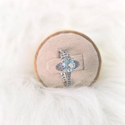 Vivienne Westwood Diamond Saturn Orbit Ring - Image 5