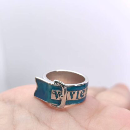 Vivienne Westwood belt epoxied ring - Image 5