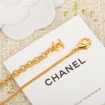 Chanel Colored Diamond Heart Necklace - Image 5