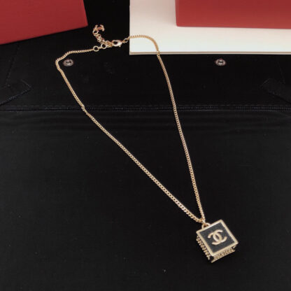 Chanel Cube Pendant Necklace - Image 5