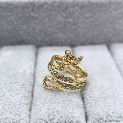 Vivienne Westwood Saturn Ring Snake Year Limited Edition - Image 5