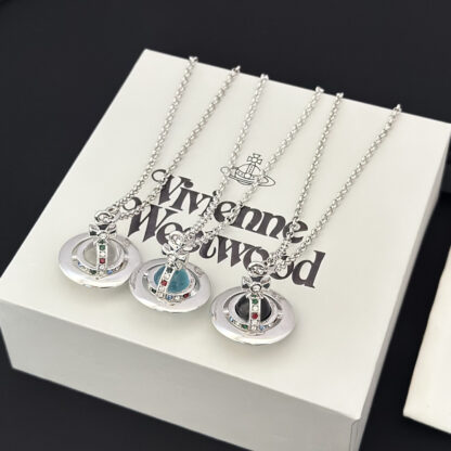 Vivienne WestwoodORB Saturn Necklace - Image 5