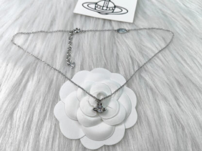 Vivienne Westwood heart zircon necklace - Image 5