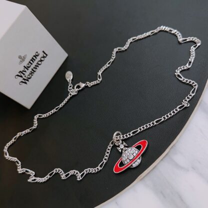 Vivienne Westwood classic large Saturn necklace unisex - Image 5