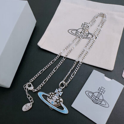 Vivienne Westwood classic large Saturn necklace unisex - Image 5
