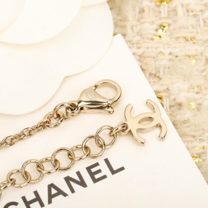 Chanel bow choker pearl necklace - Image 5