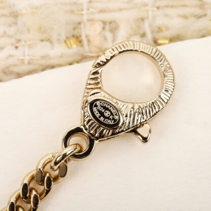 Chanel Bow Chain Sweater Necklace - Image 5