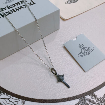 Vivienne Westwood classic large Saturn necklace unisex - Image 5
