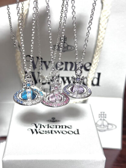 Vivienne Westwood classic shining earth star ring necklace - Image 5