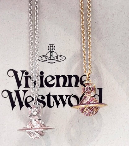 Vivienne Westwood classic shining earth star ring necklace - Image 5