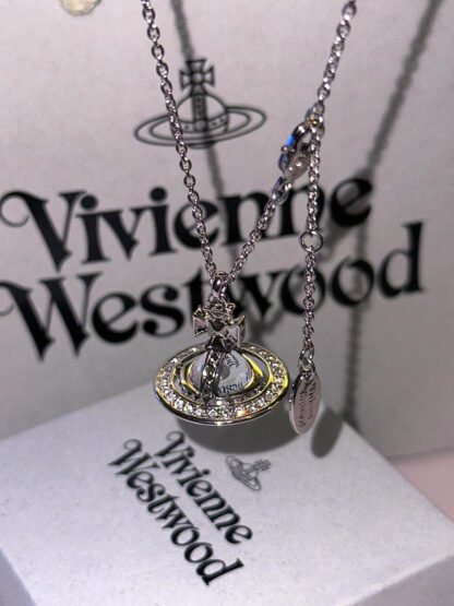Vivienne Westwood three-dimensional planet necklace - Image 5