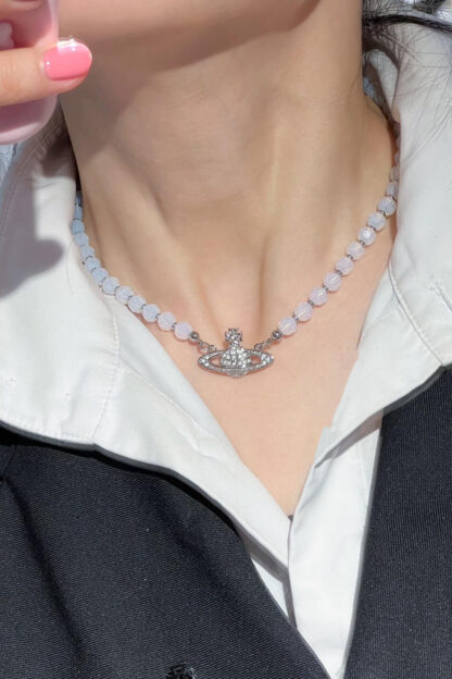 Vivienne Westwood crystal necklace - Image 5