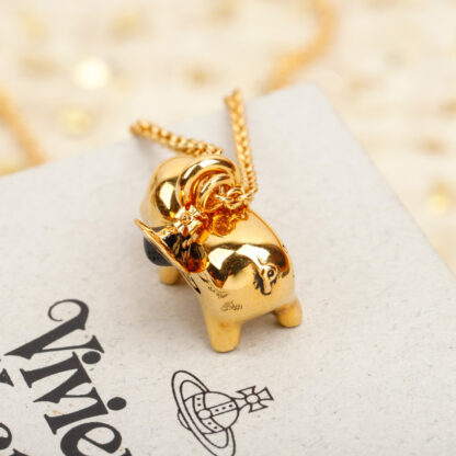 Vivienne Westwood pig necklace - Image 3