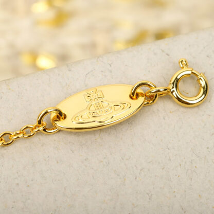 Vivienne Westwood Baroque Pearl Multi-Saturn Bracelet - Image 5