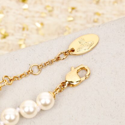 Vivienne Westwood Enamel Saturn Bracelet - Image 5