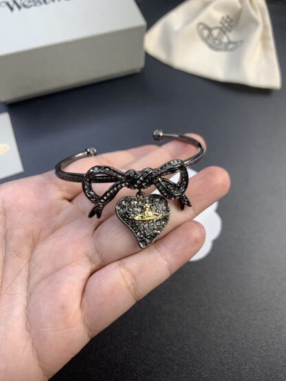 Vivienne Westwood Bow Heart Bracelet - Image 5