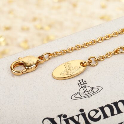 Vivienne Westwood Classic Sparkling Saturn Ring Bracelet - Image 5