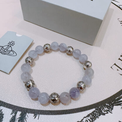 Vivienne Westwood Agate Thai Silver Bracelet - Image 5