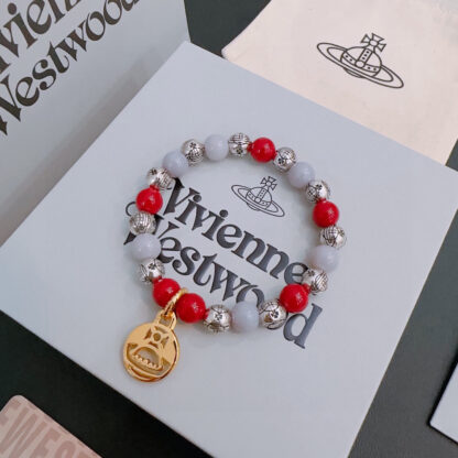 Vivienne Westwood Agate Thai Silver Bracelet - Image 5