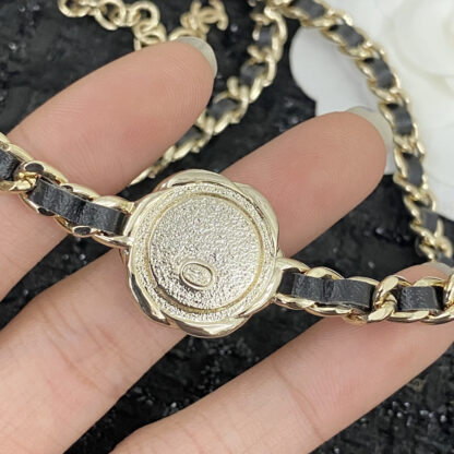 Chanel Camellia Necklace - Image 5
