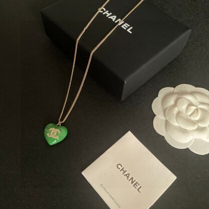 Chanel Double C Diamond Necklace - Image 4