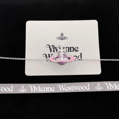 Vivienne Westwood Star Enamel Saturn Bracelet - Image 4