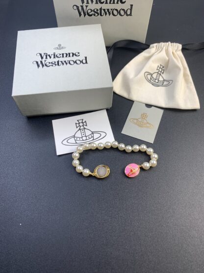 Vivienne Westwood Pearl Magnetic Bracelet - Image 5